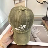 Cheap MIU MIU Caps #1428204 Replica Wholesale [$25.00 USD] [ITEM#1428204] on Replica MIU MIU Caps