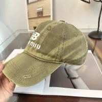 Cheap MIU MIU Caps #1428204 Replica Wholesale [$25.00 USD] [ITEM#1428204] on Replica MIU MIU Caps