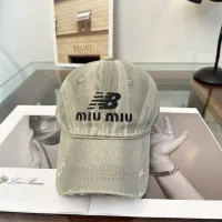 Cheap MIU MIU Caps #1428205 Replica Wholesale [$25.00 USD] [ITEM#1428205] on Replica MIU MIU Caps