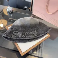 Cheap MIU MIU Caps #1428233 Replica Wholesale [$34.00 USD] [ITEM#1428233] on Replica MIU MIU Caps
