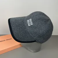 Cheap MIU MIU Caps #1428435 Replica Wholesale [$27.00 USD] [ITEM#1428435] on Replica MIU MIU Caps