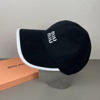 Cheap MIU MIU Caps #1428437 Replica Wholesale [$27.00 USD] [ITEM#1428437] on Replica MIU MIU Caps