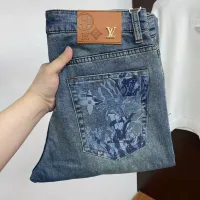 Cheap Louis Vuitton LV Jeans For Men #1428579 Replica Wholesale [$48.00 USD] [ITEM#1428579] on Replica Louis Vuitton LV Jeans