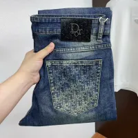 Cheap Christian Dior Jeans For Men #1428582 Replica Wholesale [$48.00 USD] [ITEM#1428582] on Replica Christian Dior Jeans