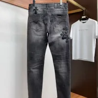 Cheap Chrome Hearts Jeans For Men #1428585 Replica Wholesale [$48.00 USD] [ITEM#1428585] on Replica Chrome Hearts Jeans