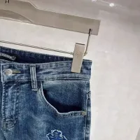 Cheap Chrome Hearts Jeans For Men #1428586 Replica Wholesale [$48.00 USD] [ITEM#1428586] on Replica Chrome Hearts Jeans