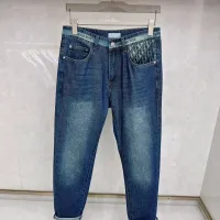 Cheap Christian Dior Jeans For Men #1428588 Replica Wholesale [$48.00 USD] [ITEM#1428588] on Replica Christian Dior Jeans