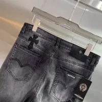 Cheap Chrome Hearts Jeans For Men #1428595 Replica Wholesale [$52.00 USD] [ITEM#1428595] on Replica Chrome Hearts Jeans