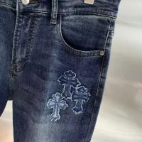 Cheap Chrome Hearts Jeans For Men #1428596 Replica Wholesale [$52.00 USD] [ITEM#1428596] on Replica Chrome Hearts Jeans