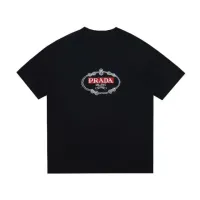 Cheap Prada T-Shirts Short Sleeved For Unisex #1428647 Replica Wholesale [$39.00 USD] [ITEM#1428647] on Replica Prada T-Shirts