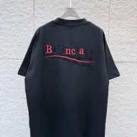 Cheap Balenciaga T-Shirts Short Sleeved For Unisex #1428724 Replica Wholesale [$39.00 USD] [ITEM#1428724] on Replica Balenciaga T-Shirts