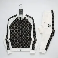 Cheap Louis Vuitton LV Tracksuits Long Sleeved For Men #1428747 Replica Wholesale [$92.00 USD] [ITEM#1428747] on Replica Louis Vuitton LV Tracksuits