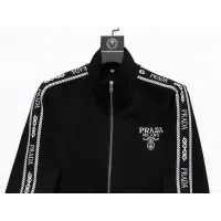 Cheap Prada Tracksuits Long Sleeved For Men #1428800 Replica Wholesale [$92.00 USD] [ITEM#1428800] on Replica Prada Tracksuits