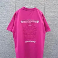 Cheap Chrome Hearts T-Shirts Short Sleeved For Unisex #1428805 Replica Wholesale [$41.00 USD] [ITEM#1428805] on Replica Chrome Hearts T-Shirts