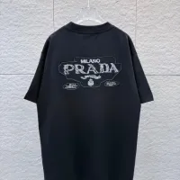 Cheap Prada T-Shirts Short Sleeved For Unisex #1428913 Replica Wholesale [$40.00 USD] [ITEM#1428913] on Replica Prada T-Shirts