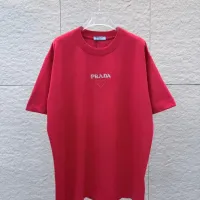 Cheap Prada T-Shirts Short Sleeved For Unisex #1428915 Replica Wholesale [$40.00 USD] [ITEM#1428915] on Replica Prada T-Shirts