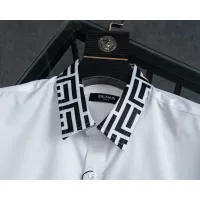 Cheap Balmain Shirts Long Sleeved For Men #1428958 Replica Wholesale [$48.00 USD] [ITEM#1428958] on Replica Balmain Shirts