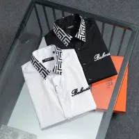 Cheap Balmain Shirts Long Sleeved For Men #1428959 Replica Wholesale [$48.00 USD] [ITEM#1428959] on Replica Balmain Shirts