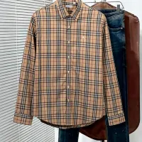 Cheap Burberry Shirts Long Sleeved For Men #1428985 Replica Wholesale [$34.00 USD] [ITEM#1428985] on Replica Burberry Shirts
