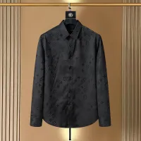 Cheap Louis Vuitton LV Shirts Long Sleeved For Men #1428991 Replica Wholesale [$48.00 USD] [ITEM#1428991] on Replica Louis Vuitton LV Shirts