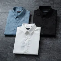Cheap Louis Vuitton LV Shirts Long Sleeved For Men #1428992 Replica Wholesale [$48.00 USD] [ITEM#1428992] on Replica Louis Vuitton LV Shirts