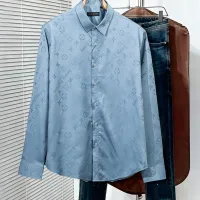 Cheap Louis Vuitton LV Shirts Long Sleeved For Men #1428993 Replica Wholesale [$48.00 USD] [ITEM#1428993] on Replica Louis Vuitton LV Shirts