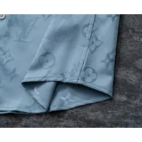 Cheap Louis Vuitton LV Shirts Short Sleeved For Men #1428998 Replica Wholesale [$45.00 USD] [ITEM#1428998] on Replica Louis Vuitton LV Shirts