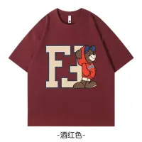 Cheap Fendi T-Shirts Short Sleeved For Unisex #1429075 Replica Wholesale [$34.00 USD] [ITEM#1429075] on Replica Fendi T-Shirts
