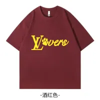 Cheap Louis Vuitton LV T-Shirts Short Sleeved For Unisex #1429087 Replica Wholesale [$34.00 USD] [ITEM#1429087] on Replica Louis Vuitton LV T-Shirts