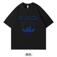 Cheap Chanel T-Shirts Short Sleeved For Unisex #1429118 Replica Wholesale [$34.00 USD] [ITEM#1429118] on Replica Chanel T-Shirts