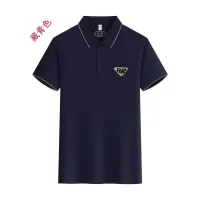 Cheap Prada T-Shirts Short Sleeved For Men #1429124 Replica Wholesale [$42.00 USD] [ITEM#1429124] on Replica Prada T-Shirts