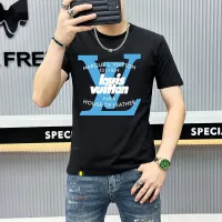 Cheap Louis Vuitton LV T-Shirts Short Sleeved For Men #1429242 Replica Wholesale [$40.00 USD] [ITEM#1429242] on Replica Louis Vuitton LV T-Shirts