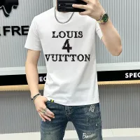 Cheap Louis Vuitton LV T-Shirts Short Sleeved For Men #1429243 Replica Wholesale [$40.00 USD] [ITEM#1429243] on Replica Louis Vuitton LV T-Shirts
