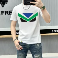 Cheap Fendi T-Shirts Short Sleeved For Men #1429249 Replica Wholesale [$40.00 USD] [ITEM#1429249] on Replica Fendi T-Shirts