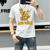 Cheap Louis Vuitton LV T-Shirts Short Sleeved For Men #1429255 Replica Wholesale [$40.00 USD] [ITEM#1429255] on Replica Louis Vuitton LV T-Shirts