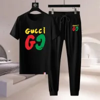 Cheap Gucci Tracksuits Short Sleeved For Men #1429386 Replica Wholesale [$76.00 USD] [ITEM#1429386] on Replica Gucci Tracksuits