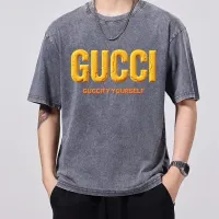 Cheap Gucci T-Shirts Short Sleeved For Men #1429530 Replica Wholesale [$45.00 USD] [ITEM#1429530] on Replica Gucci T-Shirts