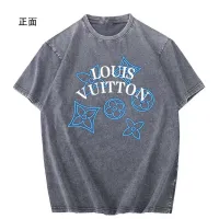 Cheap Louis Vuitton LV T-Shirts Short Sleeved For Men #1429537 Replica Wholesale [$45.00 USD] [ITEM#1429537] on Replica Louis Vuitton LV T-Shirts