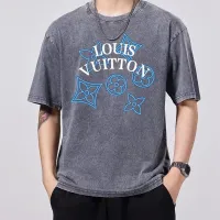 Cheap Louis Vuitton LV T-Shirts Short Sleeved For Men #1429537 Replica Wholesale [$45.00 USD] [ITEM#1429537] on Replica Louis Vuitton LV T-Shirts
