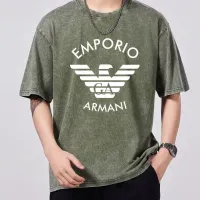 Cheap Armani T-Shirts Short Sleeved For Men #1429549 Replica Wholesale [$45.00 USD] [ITEM#1429549] on Replica Armani T-Shirts