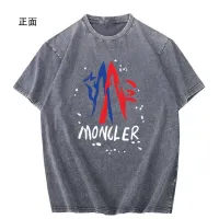 Cheap Moncler T-Shirts Short Sleeved For Men #1429551 Replica Wholesale [$45.00 USD] [ITEM#1429551] on Replica Moncler T-Shirts