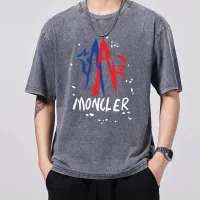 Cheap Moncler T-Shirts Short Sleeved For Men #1429551 Replica Wholesale [$45.00 USD] [ITEM#1429551] on Replica Moncler T-Shirts