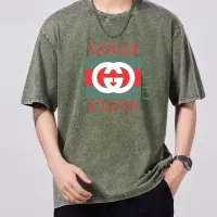 Cheap Gucci T-Shirts Short Sleeved For Men #1429561 Replica Wholesale [$45.00 USD] [ITEM#1429561] on Replica Gucci T-Shirts