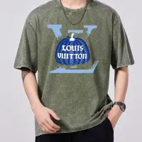 Cheap Louis Vuitton LV T-Shirts Short Sleeved For Men #1429574 Replica Wholesale [$45.00 USD] [ITEM#1429574] on Replica Louis Vuitton LV T-Shirts