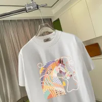 Cheap Hermes T-Shirts Short Sleeved For Unisex #1429660 Replica Wholesale [$42.00 USD] [ITEM#1429660] on Replica Hermes T-Shirts