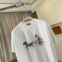 Cheap Hermes T-Shirts Short Sleeved For Unisex #1429664 Replica Wholesale [$42.00 USD] [ITEM#1429664] on Replica Hermes T-Shirts