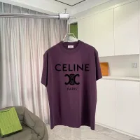 Cheap Celine T-Shirts Short Sleeved For Unisex #1429709 Replica Wholesale [$42.00 USD] [ITEM#1429709] on Replica Celine T-Shirts