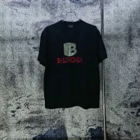 Cheap Balenciaga T-Shirts Short Sleeved For Unisex #1429741 Replica Wholesale [$45.00 USD] [ITEM#1429741] on Replica Balenciaga T-Shirts