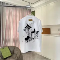 Cheap Louis Vuitton LV T-Shirts Short Sleeved For Unisex #1429742 Replica Wholesale [$42.00 USD] [ITEM#1429742] on Replica Louis Vuitton LV T-Shirts