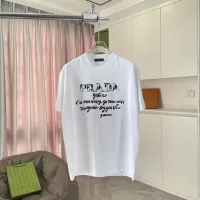 Cheap Prada T-Shirts Short Sleeved For Unisex #1429751 Replica Wholesale [$42.00 USD] [ITEM#1429751] on Replica Prada T-Shirts